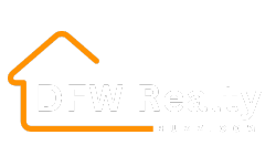 Color White DFW Realty Buzz Logo